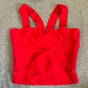 Herve leger top . Damaged.